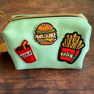 New Cosmetic Bag  6 x 5 x 3 Junk Food French Fries